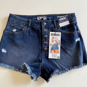 Super High Rise Jean Shorts